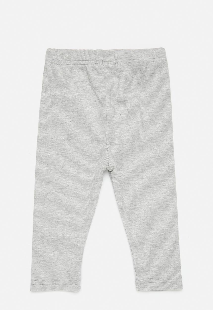 Pop Candy - Striped leggings - grey