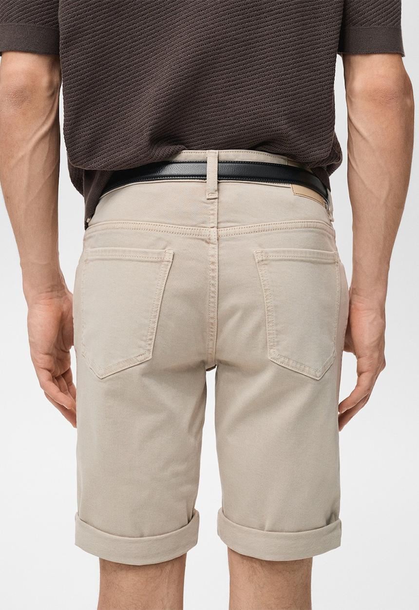 MANGO - Bermudas NEPTO - Light/Pastel Brown