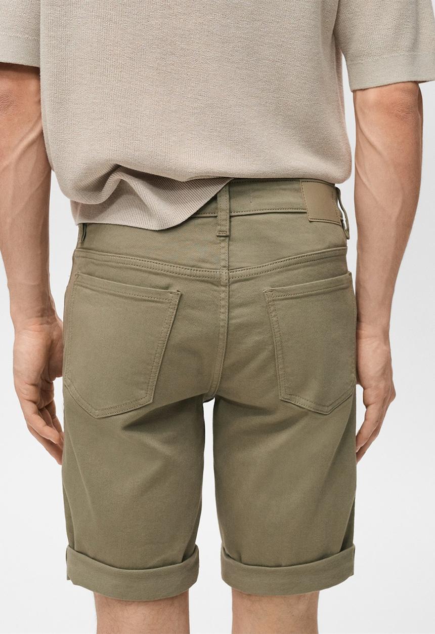 MANGO - Bermudas NEPTO - Beige/Khaki
