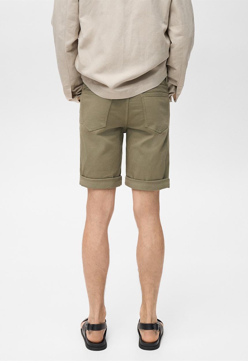 MANGO - Bermudas NEPTO - Beige/Khaki