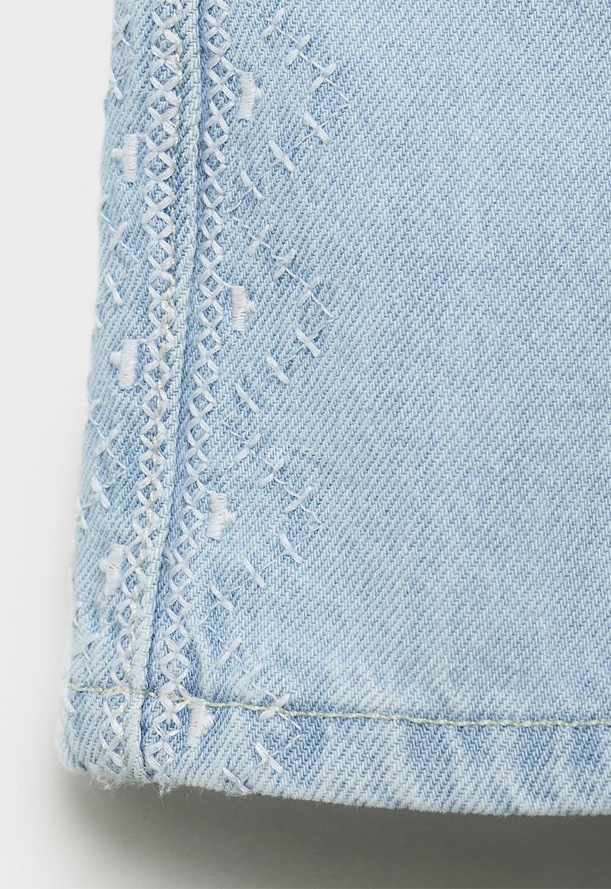 MANGO - Shorts Renata - Open Blue