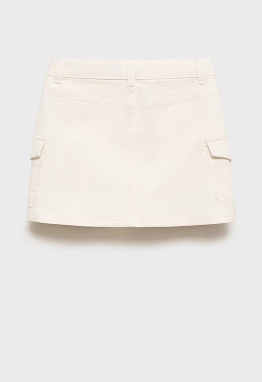 MANGO - Skirt danbury - light beige