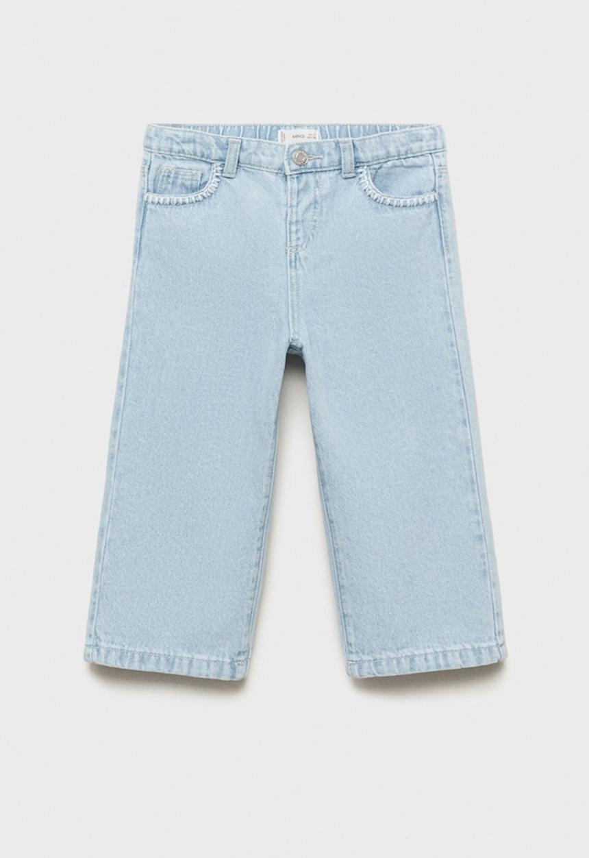 MANGO - Jeans julia - open blue