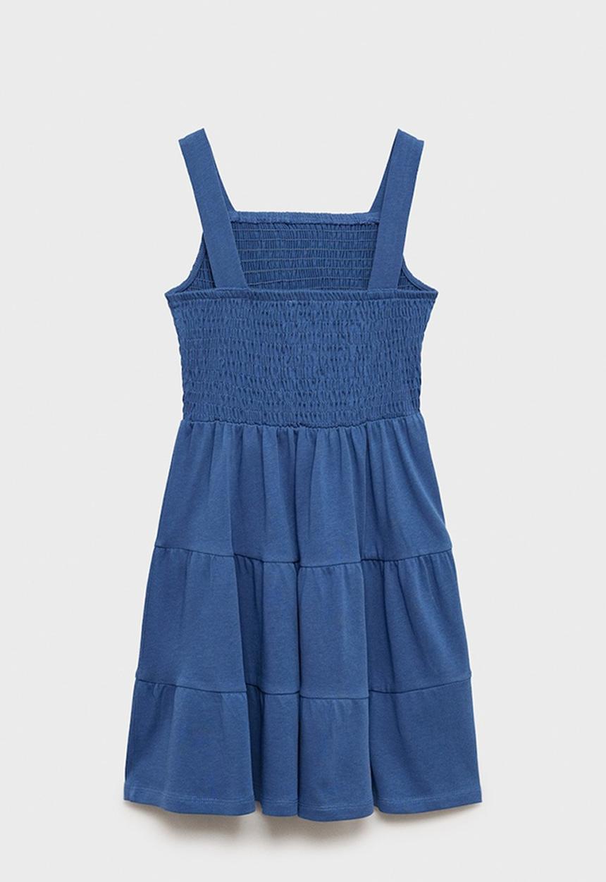 MANGO - Dress smock - medium blue