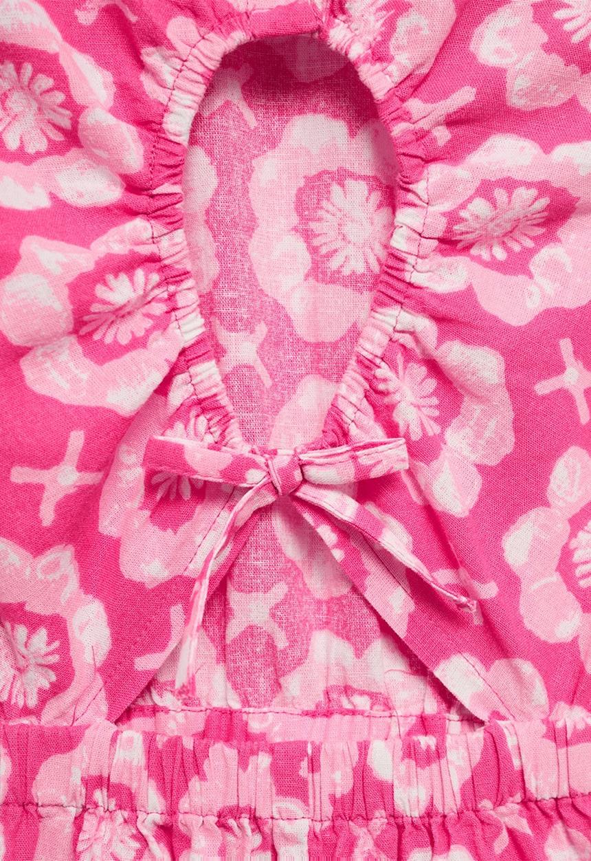 MANGO - Jumpsuit flopy - pink