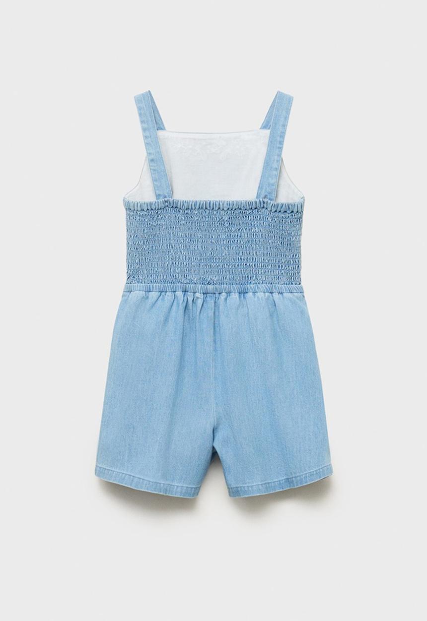 MANGO - Jumpsuit vicky - open blue