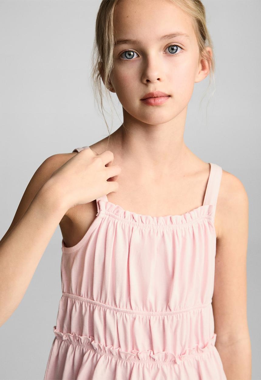 MANGO - Dress bee - pink