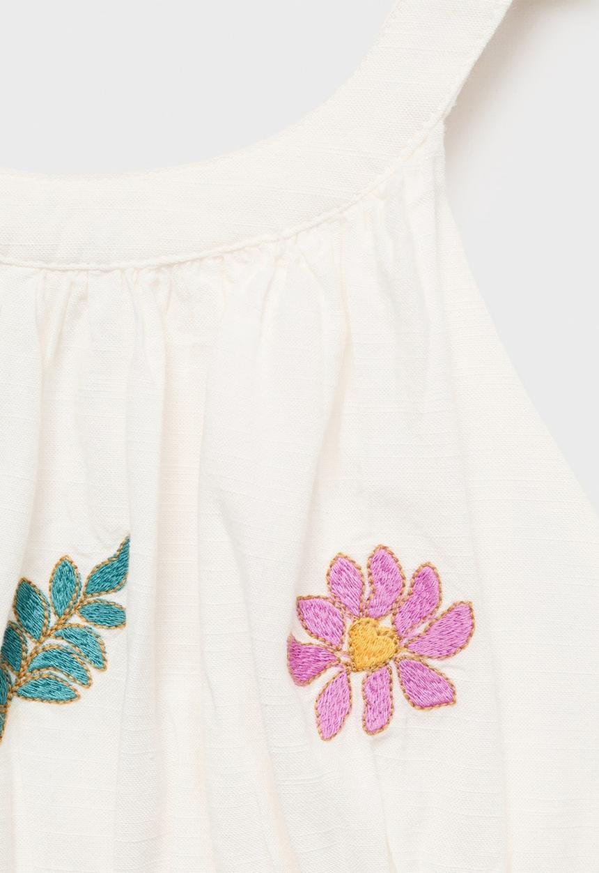 MANGO - Dress chloe - light beige