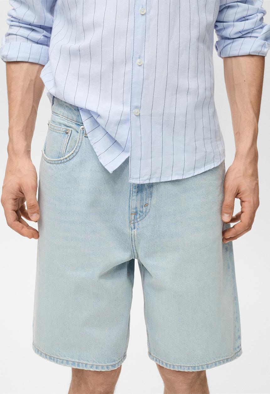 MANGO - Bermudas ONDA - Open Blue