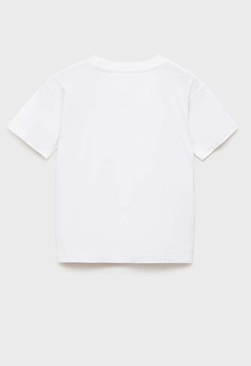 MANGO - T-shirt bolsi - natural