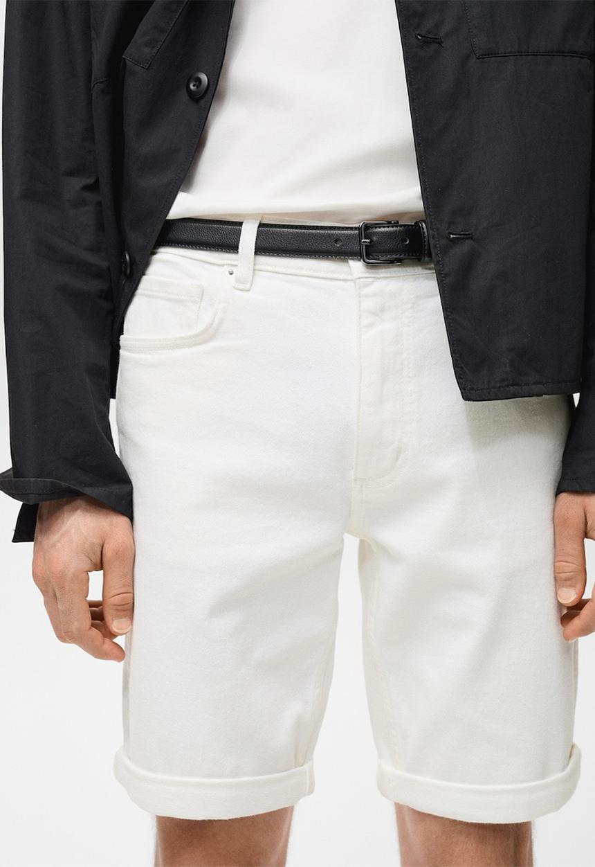 MANGO - Bermudas ROCK - Natural