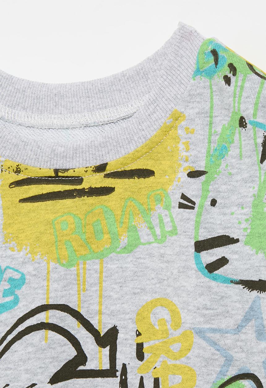 Pop Candy - Printed sweatshirt - grey