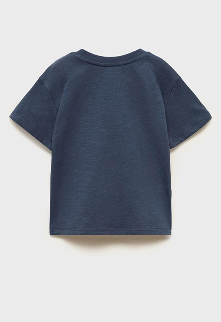 MANGO - T-shirt bungalo - navy