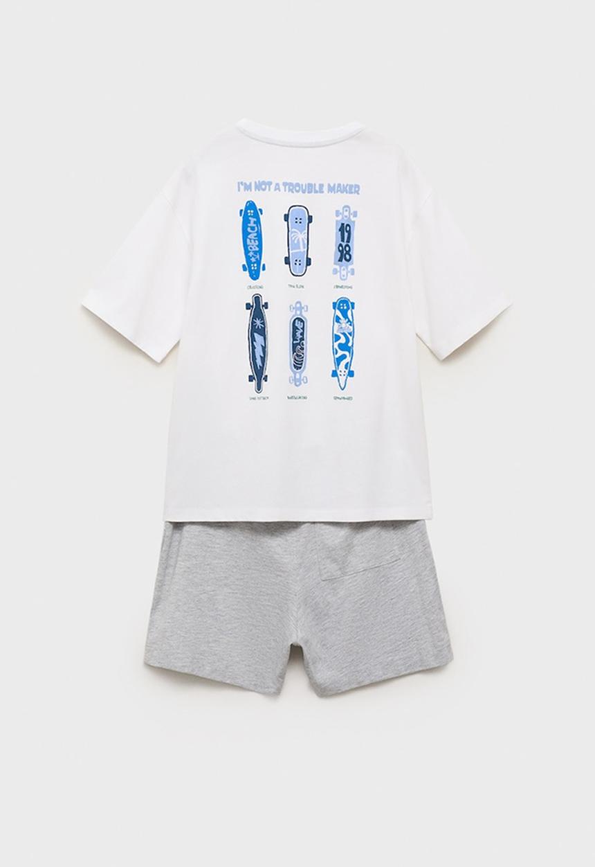 MANGO - Pyjama dream - medium gray