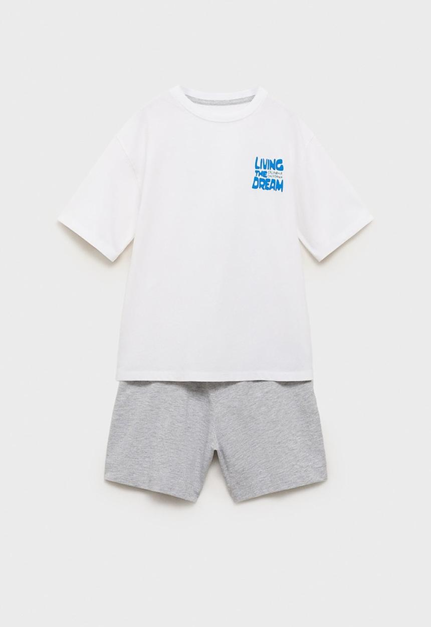 MANGO - Pyjama dream - medium gray