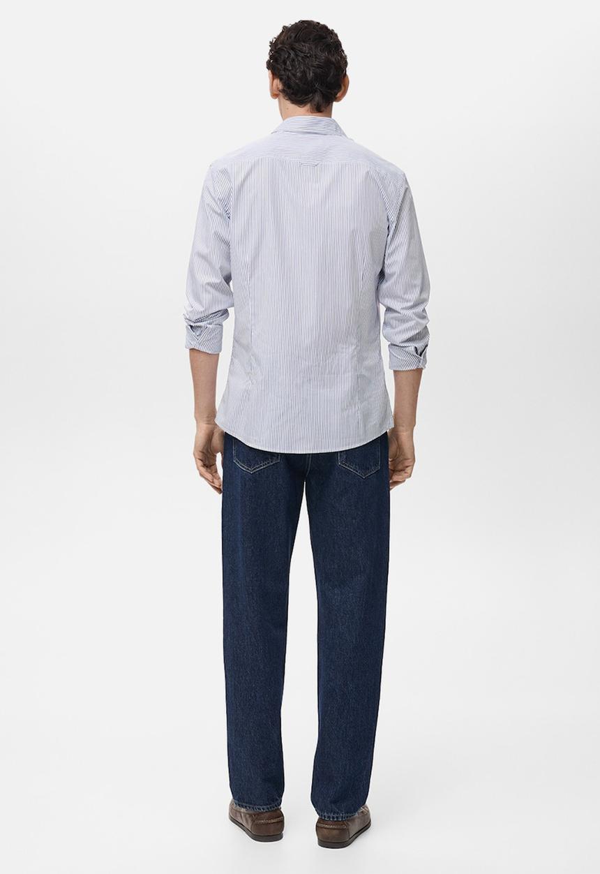 MANGO - Shirt FORTE - Medium Blue