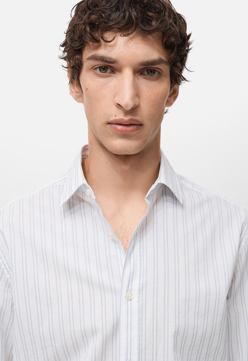 MANGO - Shirt CALPE - White