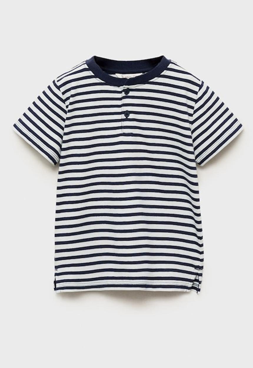 MANGO - T-shirt panibr - navy