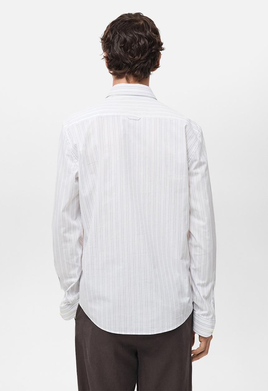 MANGO - Shirt CALPE - White