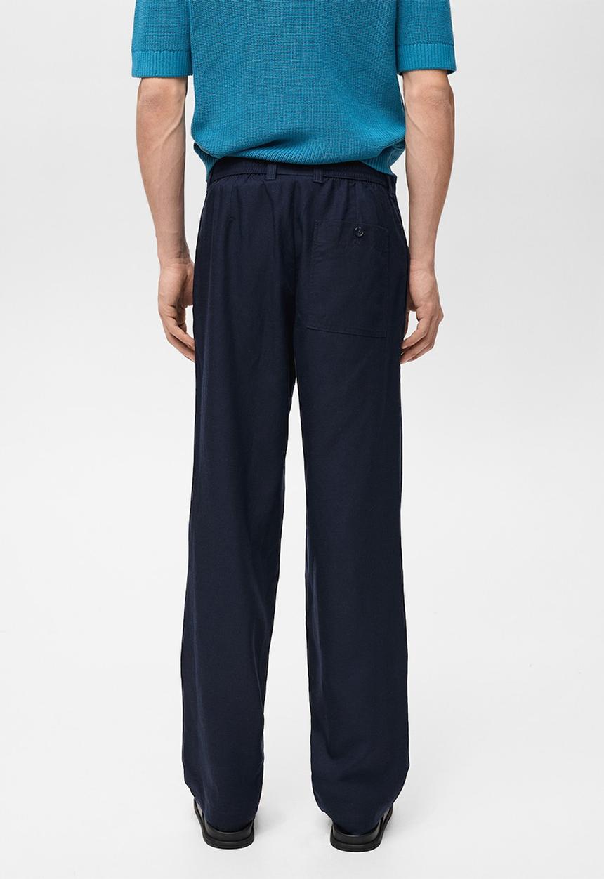 MANGO - Trousers DAVID - Navy