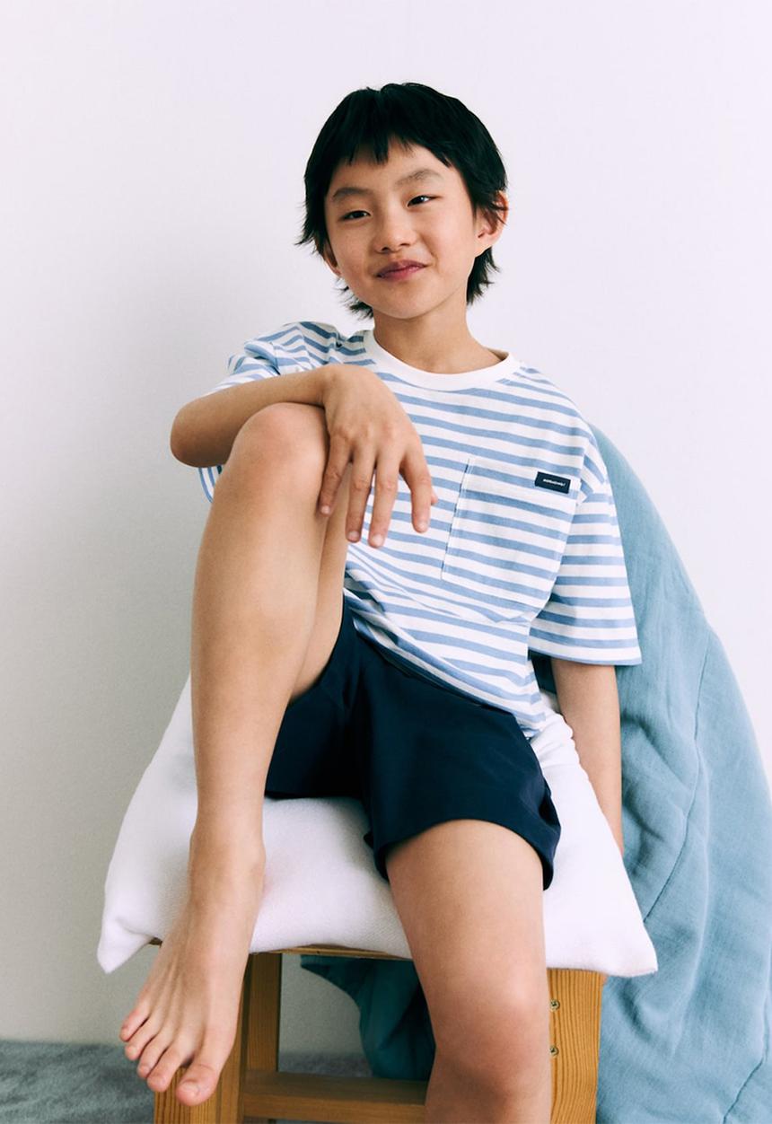 MANGO - Pyjama morning - medium blue