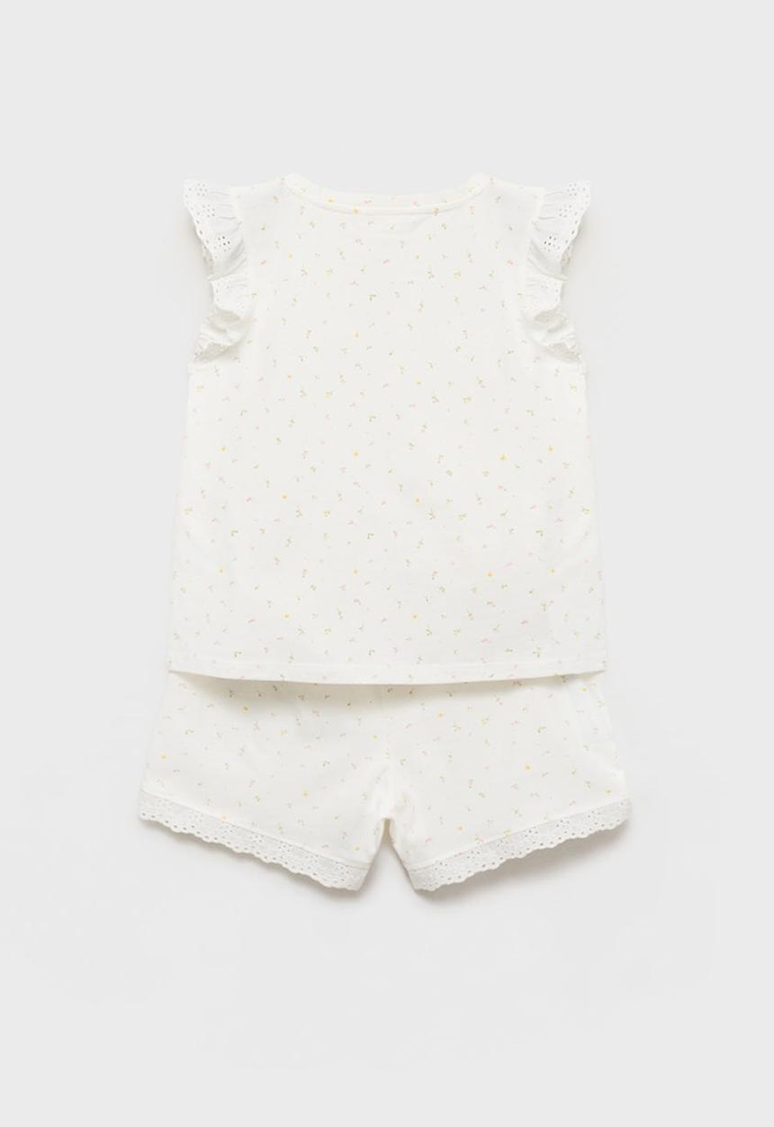 MANGO - Pyjama blanca - natural