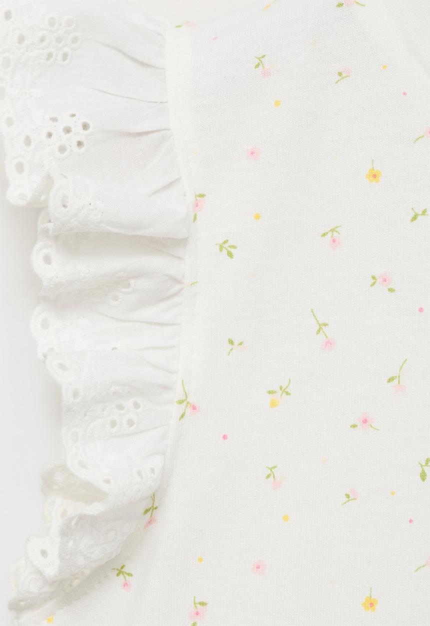 MANGO - Pyjama blanca - natural