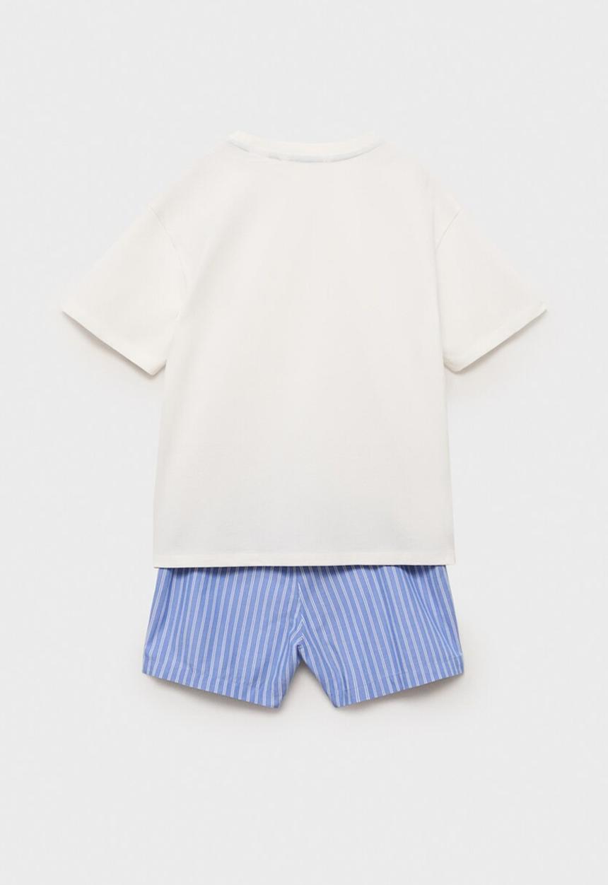 MANGO - Pyjama day - medium blue