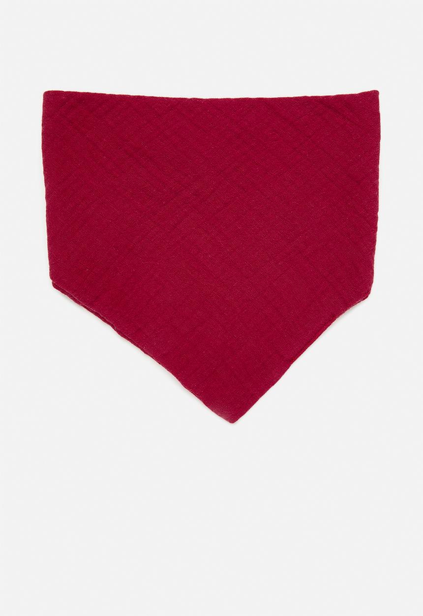 Pop Candy - 2 pack bib - red/white/aop