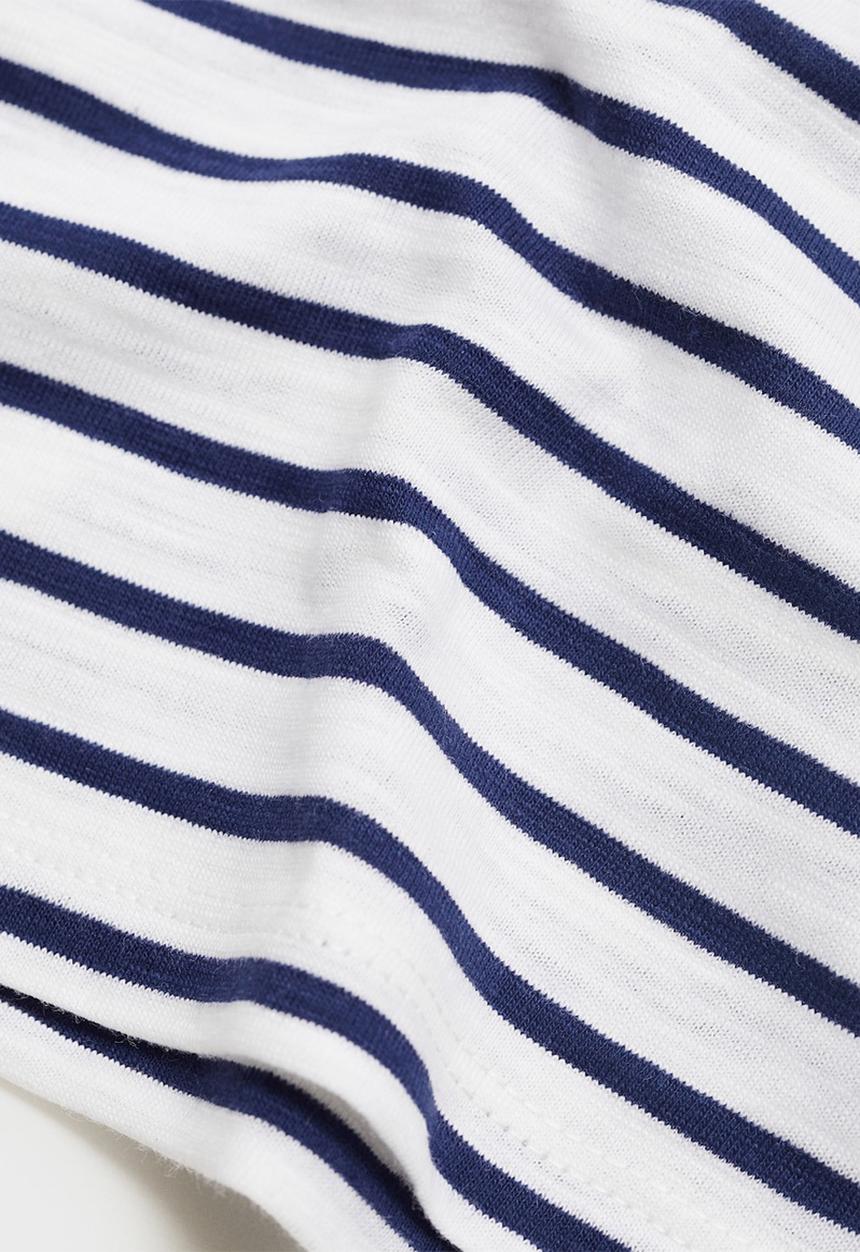 MANGO - T-Shirt Alex - Medium Blue