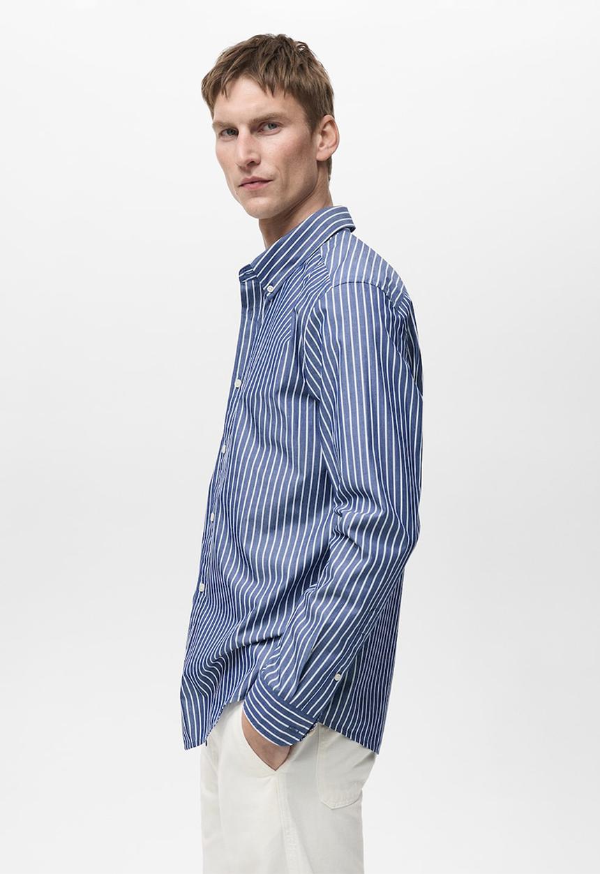 MANGO - Shirt PISA - Navy
