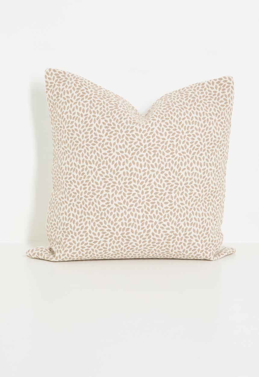 Sixth Floor - Ditsy jacquard cushion cover - Neutral 