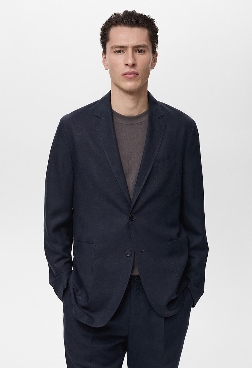MANGO - Blazer DELAVE - Navy