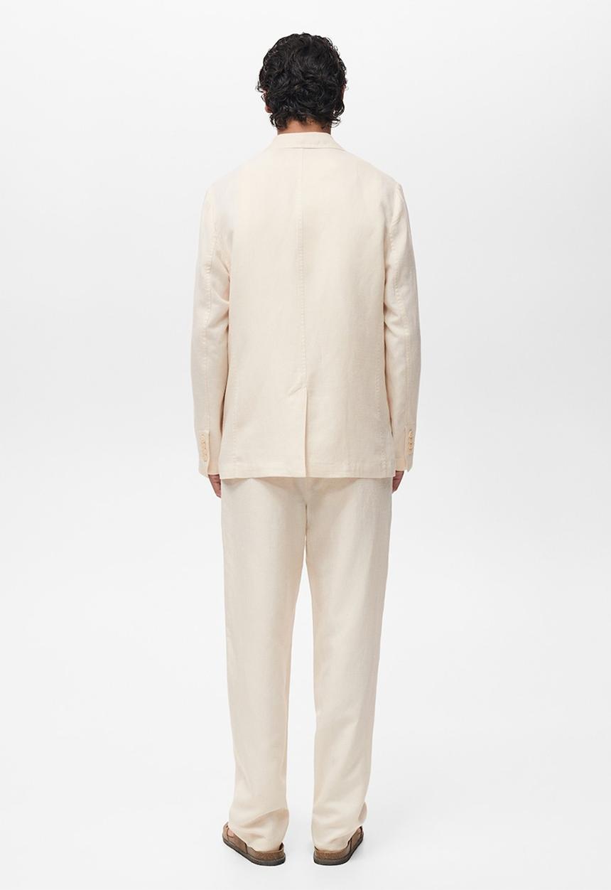MANGO - Blazer RUSTIC - Light Beige