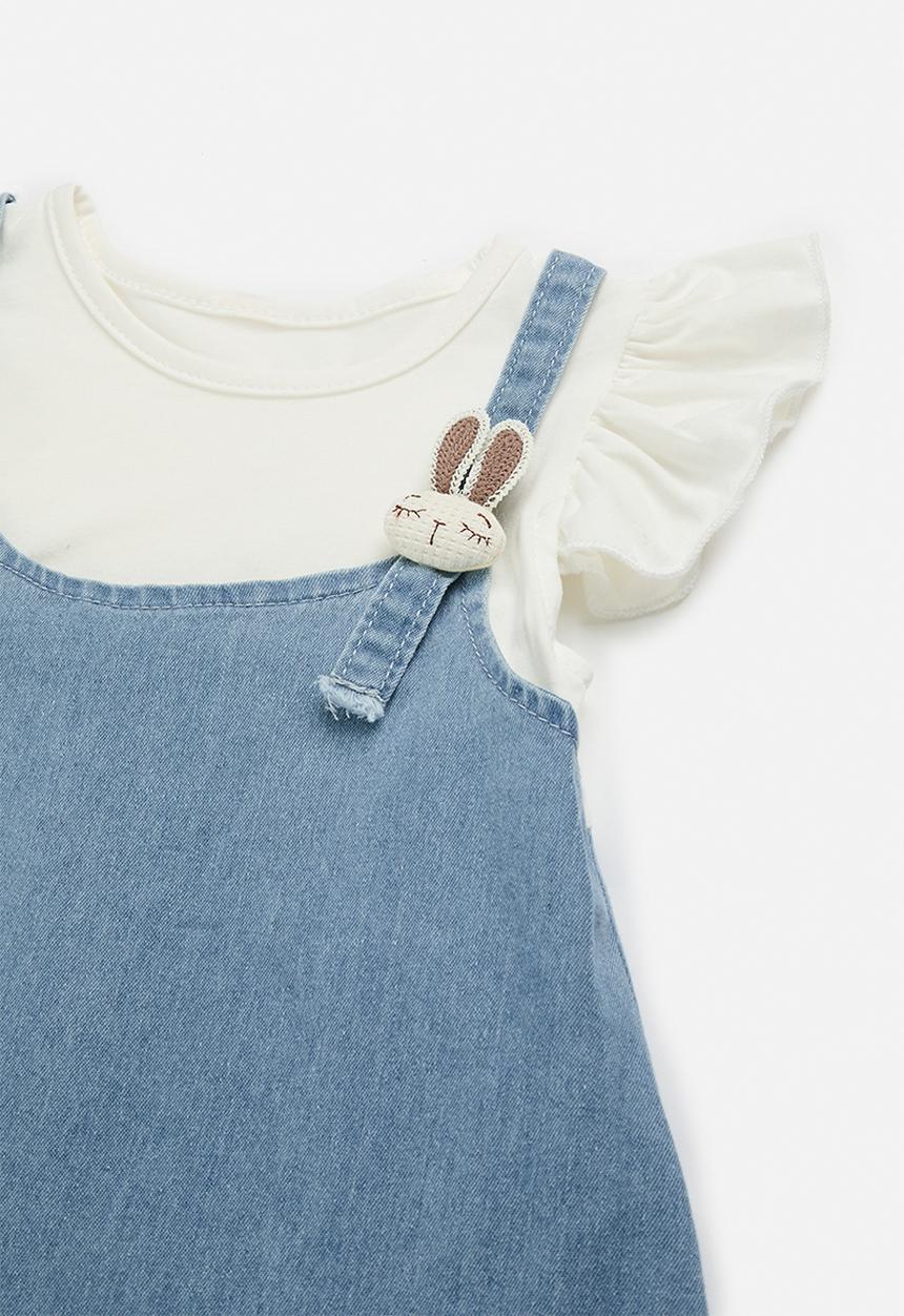 Pop Candy - Denim dress - blue
