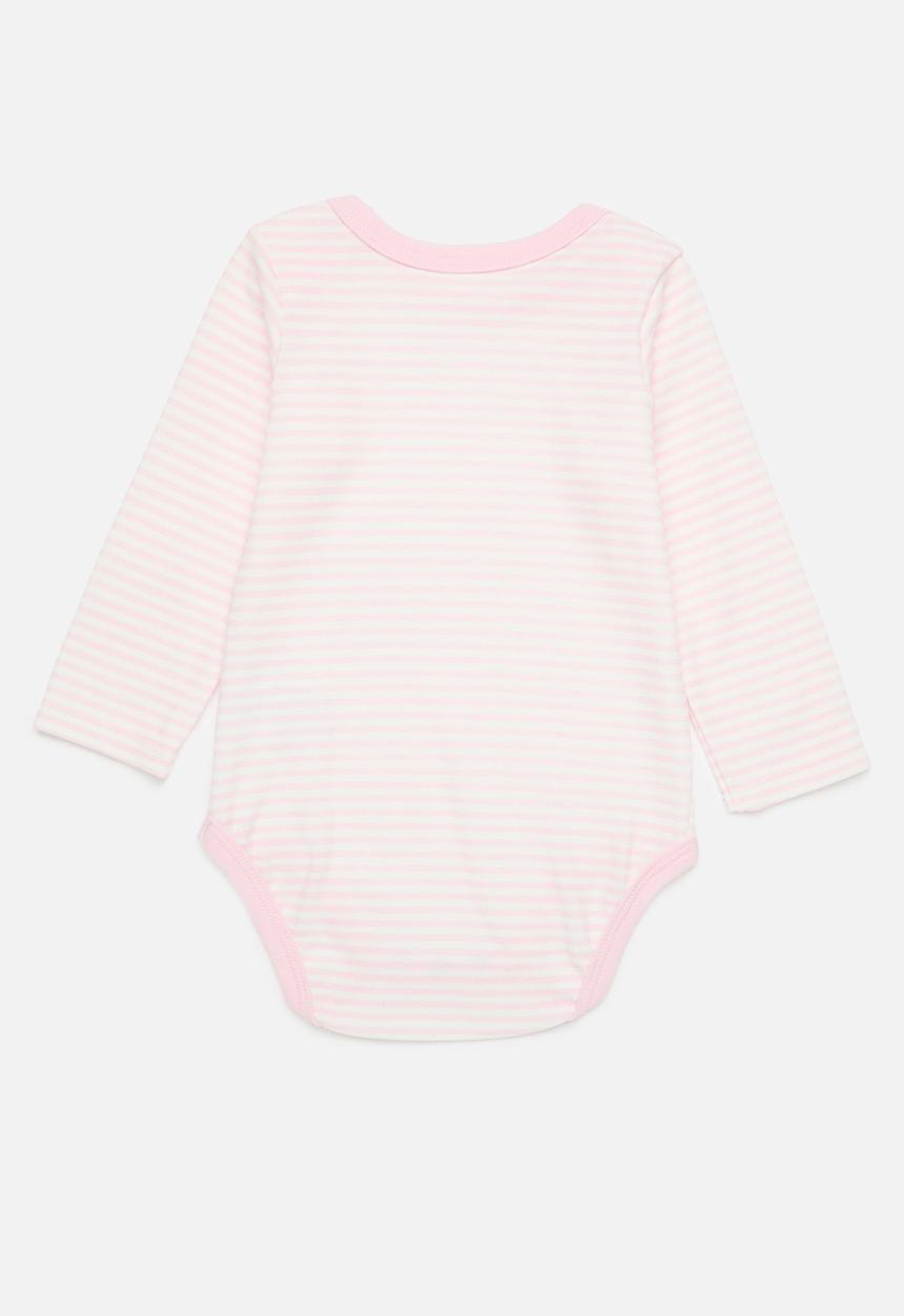 Pop Candy - Striped bodysuit - pink/white