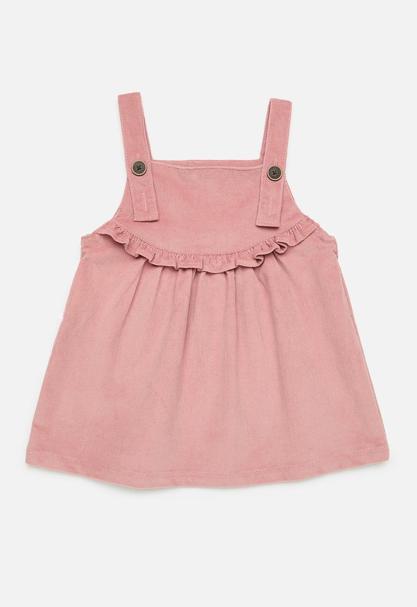 Pop Candy - Cord pinafore - pink