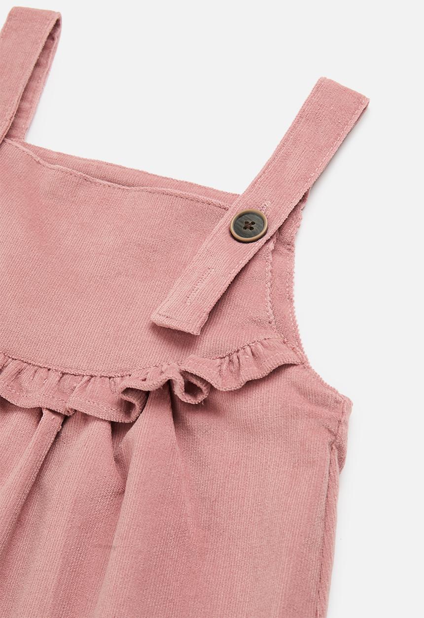 Pop Candy - Cord pinafore - pink