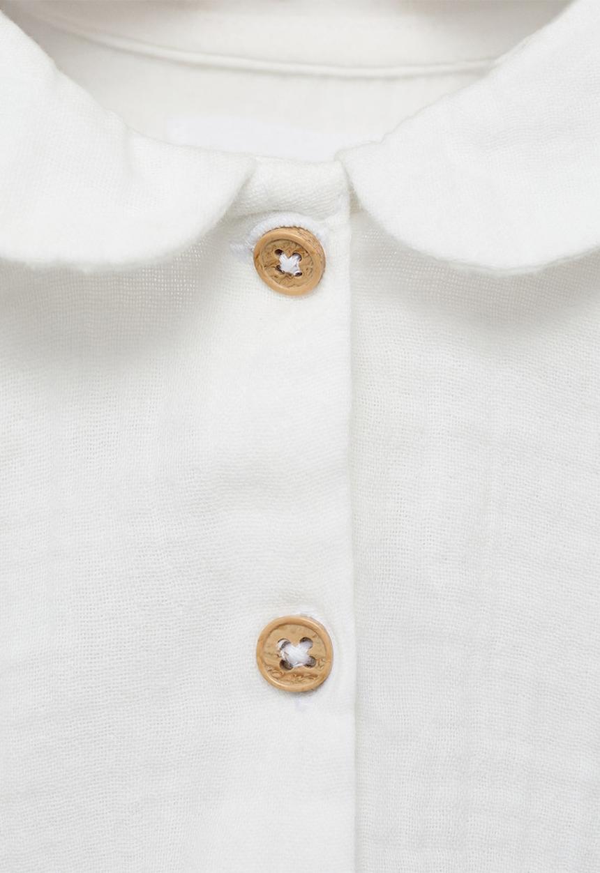 MANGO - Shirt hamlet8 - natural