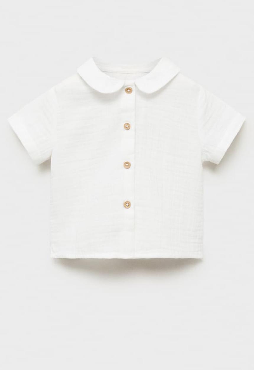 MANGO - Shirt hamlet8 - natural