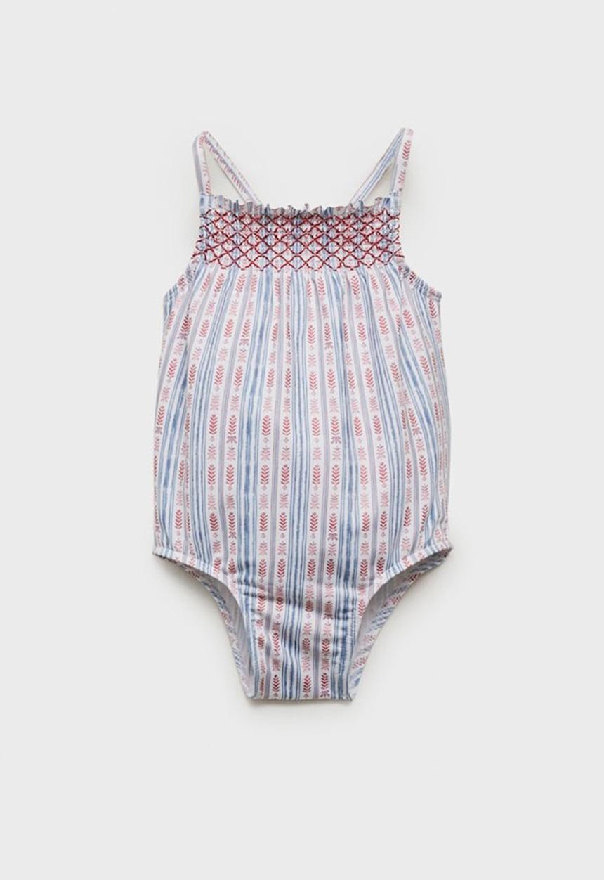 MANGO - Swimsuit poshg - medium blue