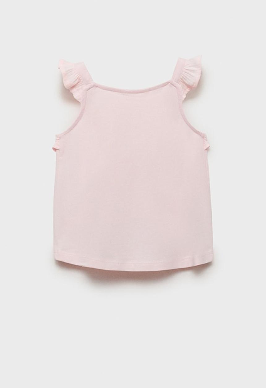 MANGO - T-shirt moni - pink
