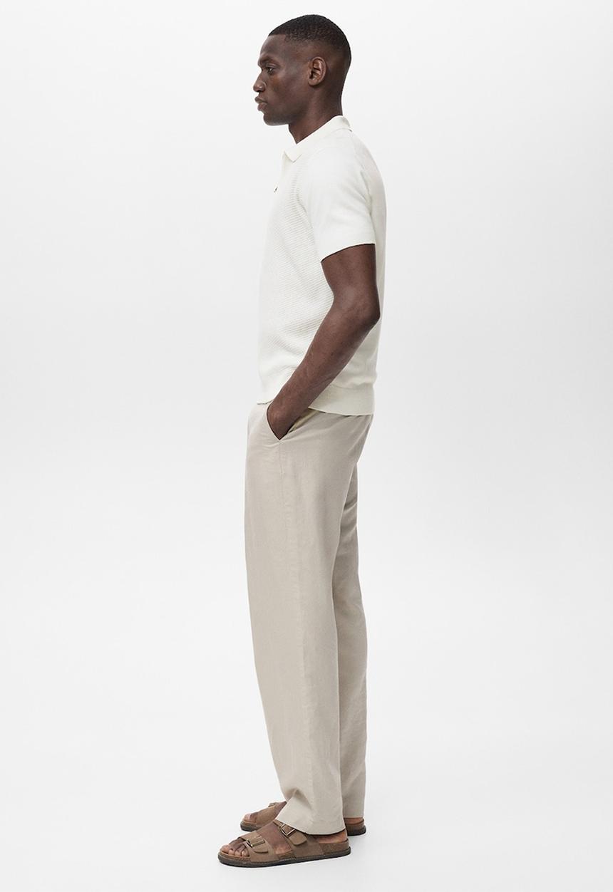 MANGO - Poloshirt CANARIO - Light Beige