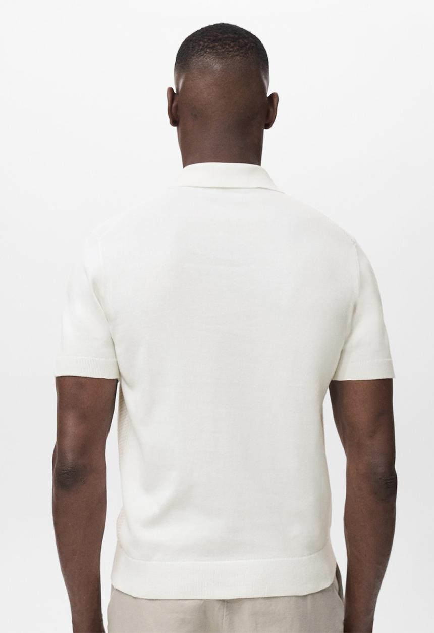 MANGO - Poloshirt CANARIO - Light Beige