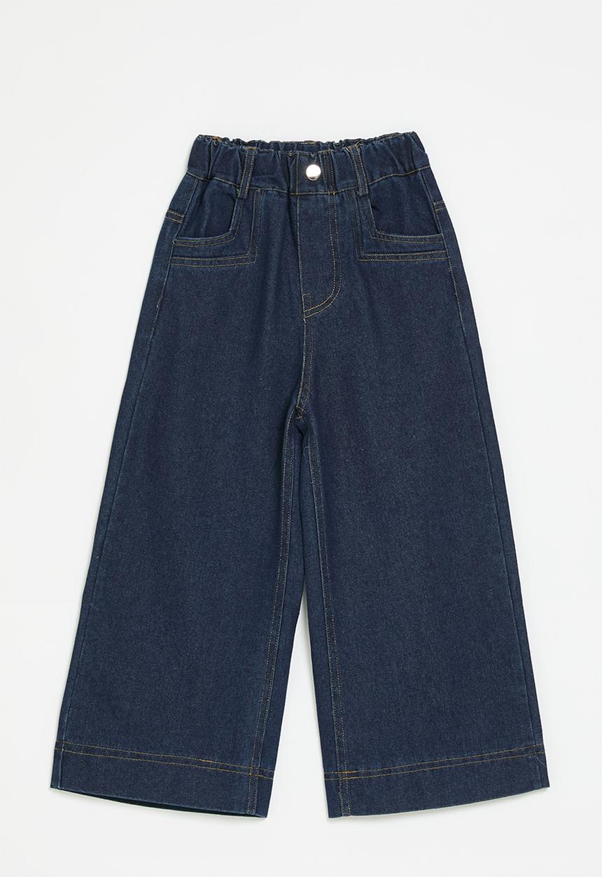 Pop Candy - Wide leg jeans - indigo blue