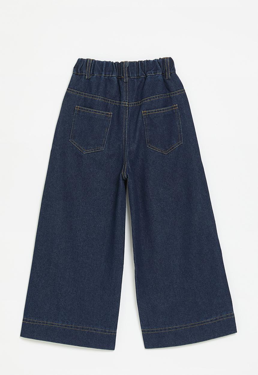 Pop Candy - Wide leg jeans - indigo blue