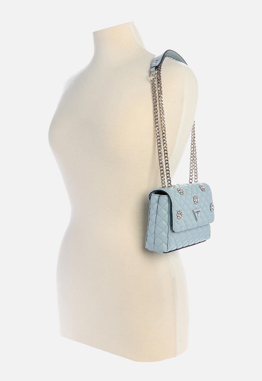 GUESS - Everlee mini crossbody - blue