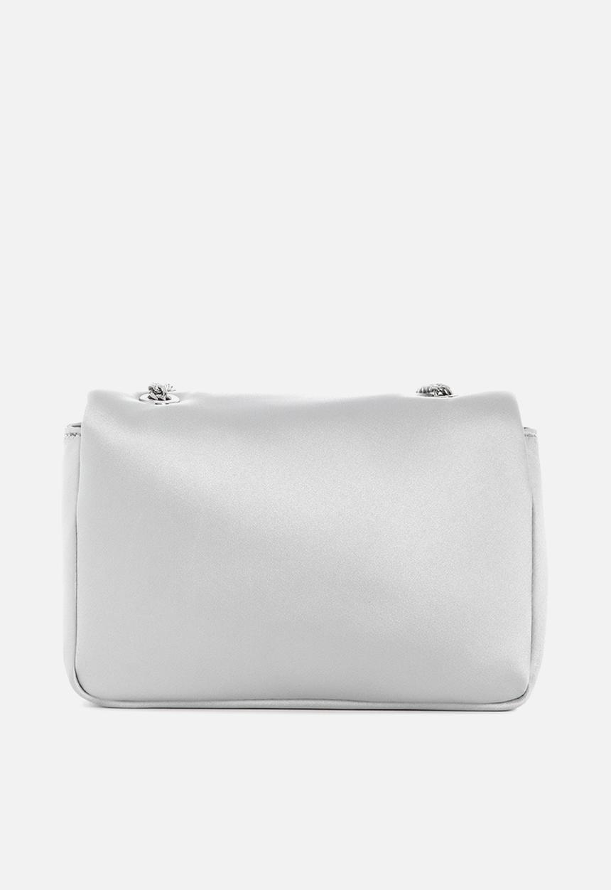 GUESS - Prue crossbody bag - silver