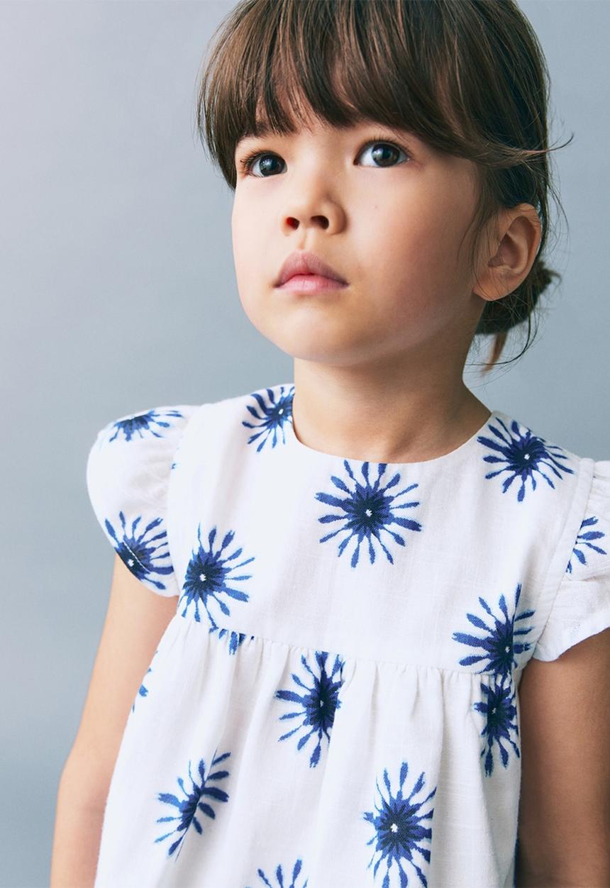 MANGO - Blouse solb - white