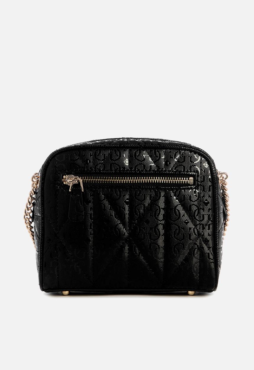 GUESS - Aldina camera crossbody - black
